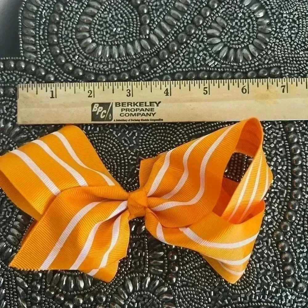 GIRLS LARGE HAIR BOW LOT OF 3 GET READY FOR FALL! 🍁👻🎃